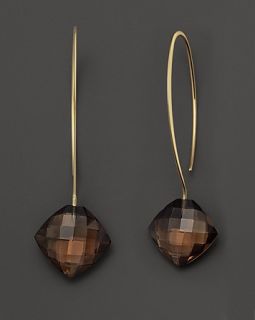 cut earrings with smokey quartz reg $ 315 00 sale $ 157 50 sale