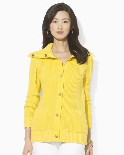 cardigan price $ 159 00 color tulip yellow size select size l m s