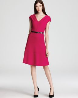 belted swing dress price $ 119 00 color peony size select size 0 2 4