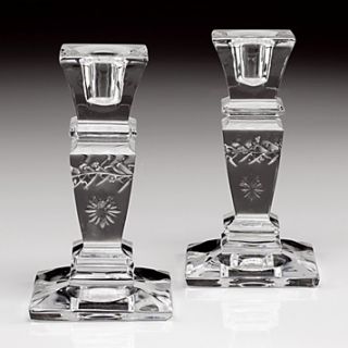 candlestick pair price $ 165 00 color crystal quantity 1 2 3 4 5 6