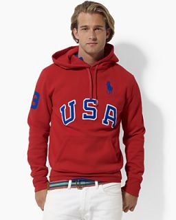 Polo Ralph Lauren Long Sleeved French Terry Pullover USA Hoodie