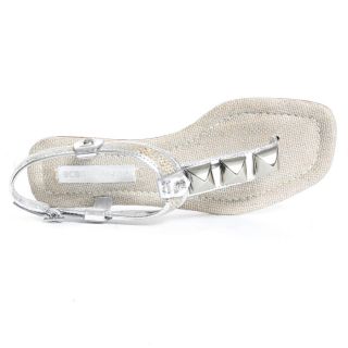 Paley Sandal   Silver, BCBGMaxazria, $139.29