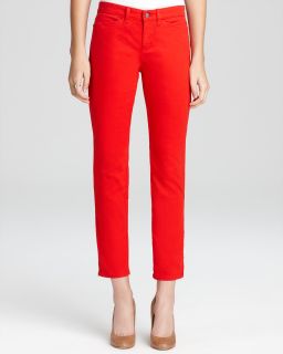 twill five pocket slim ankle jeans price $ 178 00 color lava size