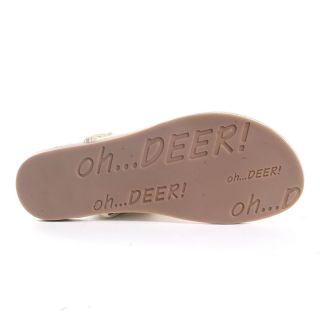 Jitney Sandal   Gold, Oh…Deer, $65.09
