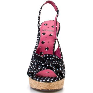 Frilled Slingback   Black, Not Rated, $44.99