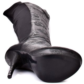 Manslayer Tall Boot   Black, Iron Fist, $149.99