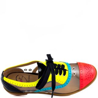 Penny Loves Kennys Multi Color Larisa   Yellow Patent for 89.99