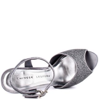 Chinese Laundrys Silver Hide Out   Silver Glitter for 69.99