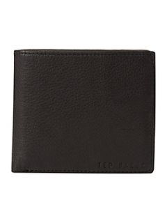 Ted Baker Logo stud wallet with coin pocket Black   