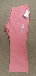 Katherine Heigl Pink Flamingo Drawstring Elastic Uniform Scrub Pants