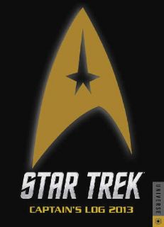 Star Trek Captains Log Stardate 2013 Engagement Calendar New Unused