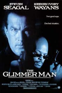 Glimmer Man Movie Poster 27x40 Steven Seagal 1996