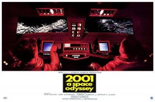 Odyssey POSTER Stanley Kubrick Sci Fi Classic Keir Dullea HAL 9000