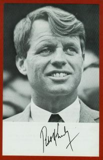 Flyer Viet Nam Robert F Kennedy 1968 in Light Colored Suit