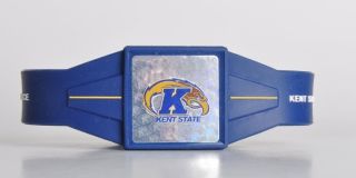 Officially Licensed Kent State Golden Flashes PowerForce 8 Bracelet