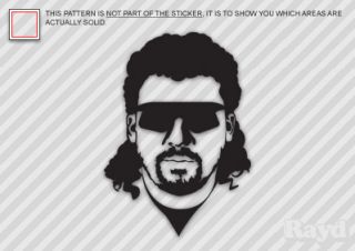 2X Kenny Powers Sticker Decal Eastbound Down