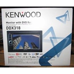 2011 New Kenwood DDX 318 6 1 Double DIN DVD Receiver