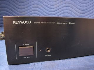 Kenwood Basic M1 Amp Stereo Power Amplifier Sigma Drive