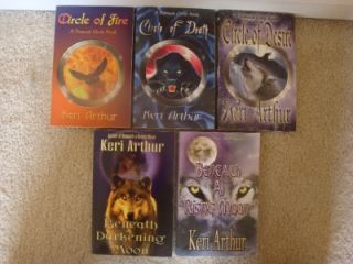Lot of 5 Paranormal Romances by Keri Arthur Hard to Find
