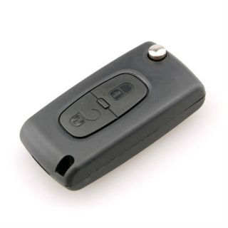 Flip Remote Key Case Shell Fob for Peugeot 207 307 307s 308 407 607 2