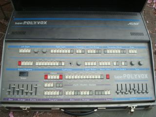 Vintage Solton Ketron Super Polyvox Analog Polyphonic Synthesizer
