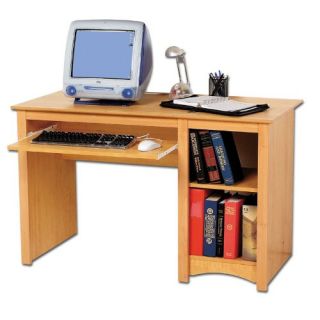 Maple Desk Adjustable Shelf Stylish CPU Shelf Keyboard Drawer