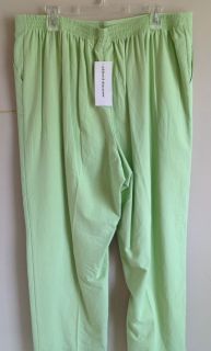 dunner pants size 20 medium length key biscayne collection flat front