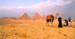 Pyramid Giza Egypt Africa Resin 3D Fridge Magnet