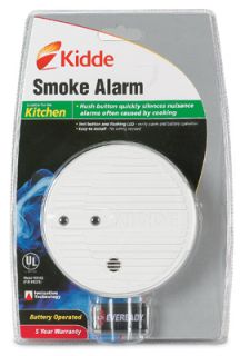 Kidde 440375 9V Premium Smoke Detector Alarm w Hush