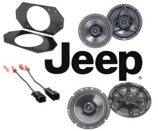 TJ 97 07 Kicker DS400 DS65 Replacement Factory Upgrade Speakers