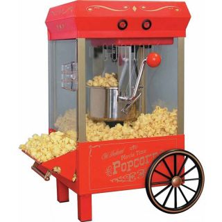 Popcorn Machine Home Pop Corn Maker New Kernel Popper w 2 oz Kettle