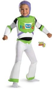 Toy Story Deluxe Buzz Lightyear Costume Child Boy Halloween Kids