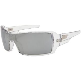 New Fox Racing The Duncan Sunglasses Crystal Clear Chrome Iridium 30
