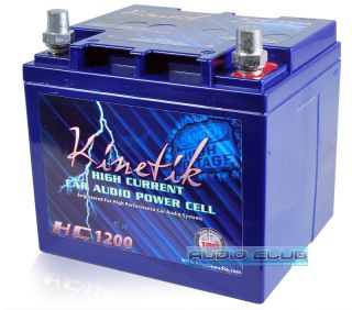 Kinetik HC1200 1200 Amp 12V High Current Car Audio Heavy Duty Power