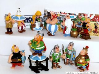 Kinder Surprise Asterix Obelix Romans Serie Complete Collection 1P