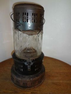 Antique Vintage Perfection Oil Heater Stove Glass