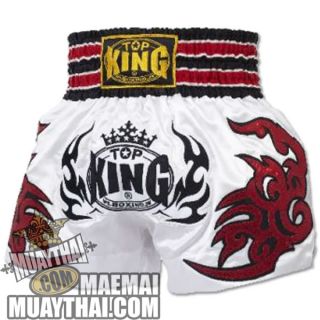 Top King Muay Thai Boxing Shorts TKTBS 098 Satin Size M L in Stock