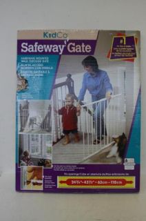 Kidco Safeway Gate G20 White G24 Extension for Children Pet Safe