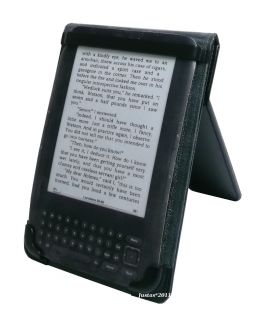 Purple Leather Case Cover for Kobo Touch Kindle 4 Light Lamp