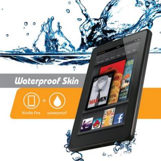 iOttie Kindle Fire Waterproof Clear Skin Case Pouch for Bath Beach