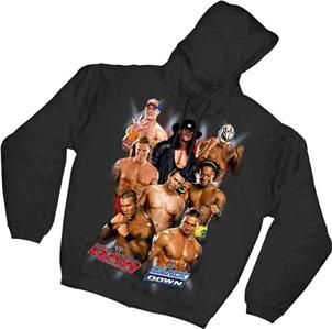 WWE Champions Kids Size Pullover Hooded Sweatshirt XL