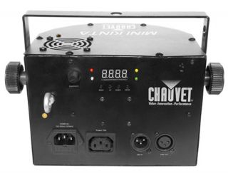 New Chauvet Mini Kinta 3W LED RGB DMX Sound Activated Ambient DJ