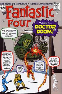 Jack Kirby Fantastic Four 5 RARE Production Art Cover