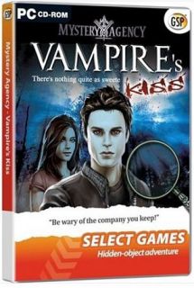 Mystery Agency Vampires Kiss Hidden Object PC Game New