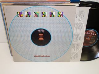 Kansas Vinyl Confessions LP Kirshner FZ 38002 Album Record Stereo