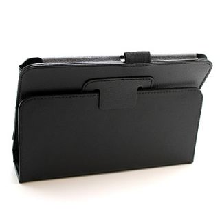 Black Leather Accessory Tablet Stand Case  Kindle Fire HD