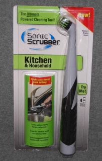 Sonic Scrubber Kitchen and Household Power Cleaning Tool