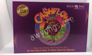 Robert Kiyosaki Cashflow 101 Boardgame Rich Poor Dad
