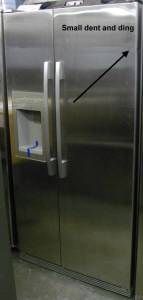 Fisher Paykel Side by Side Stainless Refrigerator Counter Depth