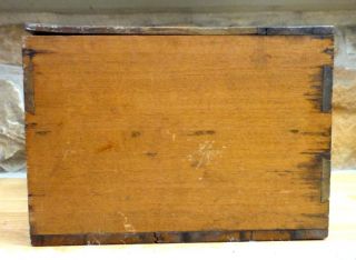 SHAKER WOOD BOX w/DRAWER signed WILLIAM L. SULLIVAN,KITTERY ME early
